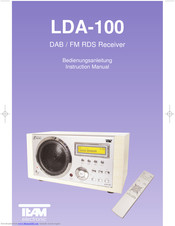 Team Electronic LDA-100 Instruction Manual