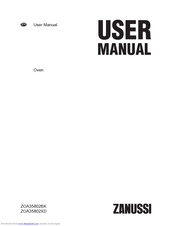 Zanussi ZOA35802XD User Manual
