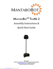 MantaroBot TeleMe 2 Assembly Instructions & Quick Start Manual