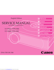 Canon LV-5200U Service Manual