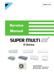 Daikin E-Series Service Manual