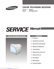Samsung CS21K9MAZX/XST Service Manual