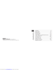 GG te gg03 Manual