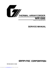 GRAPHTEC WR1000 Service Manual