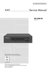 Grundig STR 2300 FR Service Manual