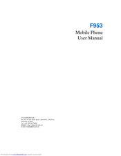 ZTE F953 User Manual