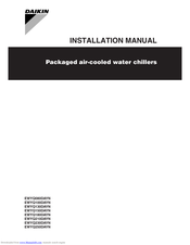 Daikin EWYQ130DAYN Installation Manual