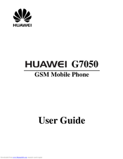 Huawei G7050 User Manual