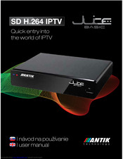 Antik JUICE BASIC SD H.264 IPTV User Manual