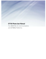 Nec UNIVERGE DT700 User Manual