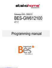 STAKOHOME KNX - DMX512 Programming Manual