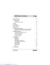 Unicorn MVIX mv2500u User Manual