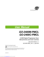 IAI GO-2400M-PMCL User Manual