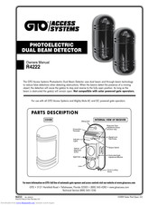 GTO R4222 Owner's Manual