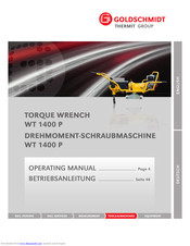 Goldschmidt WT 1400 P Operating Manual