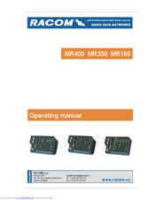 RACOM PROFI MR400 Operating Manual