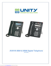 Unity AVAYA 9504 User Manual