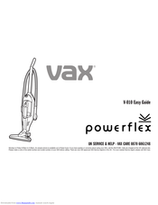 Vax POWERFLEX V-010 Easy Manual