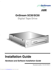 OnStream SC30 Installation Manual