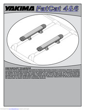 Yakima FatCat 6 Installation Instructions Manual