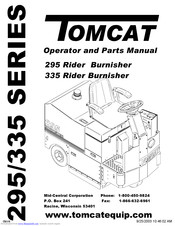 Tomcat 295 Operator And Parts Manual