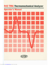 Du Pont 943 TMA Operator's Manual