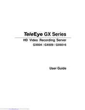 TELEEYE GX609 User Manual