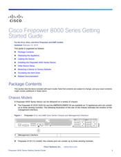 Cisco Firepower 8250 Getting Started Manual
