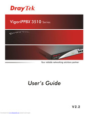 Draytek VigorIPPBX 3510 Series User Manual