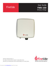 Firetide FWB-100 User Manual