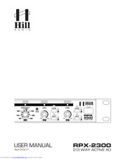 Hill Audio RPX-2300 User Manual