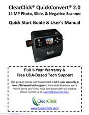 ClearClick QuickConvert 2.0 Quick Start Manual And User Manual