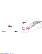 LG E510 User Manual