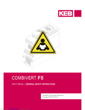 Keb COMBIVERT F5 Safety Manual