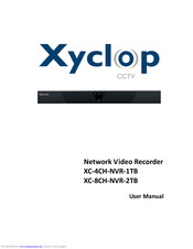Xyclop XC-8CH-NVR-2TB User Manual
