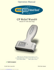 Mid America Motorworks CP Relief WandCP 1000 Operation Manual