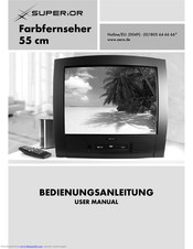 Superior SP 5522 TV/DVD User Manual