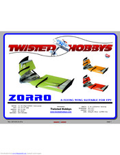 Twisted Hobbys Zorro Manual