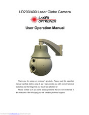 Laser Optronix LD400 User's Operation Manual