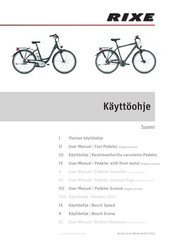 Rixe Derby Cycle Werke GmbH 2013 User Manual