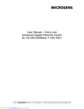Microsens MS657208PX User Manual