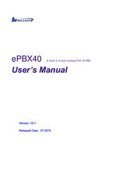 WELLTECH ePBX80 User Manual