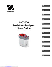 OHAUS MC2000 User Manual
