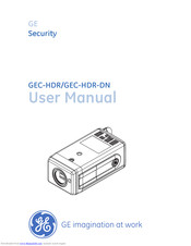 Ge GEC-HDR User Manual