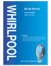 Whirlpool AWI-1300 Service Manual