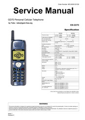Panasonic GS-12 Service Manual