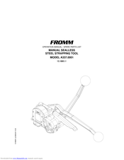 Fromm A337.0001 Operation Manual