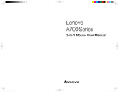 Lenovo A700 Series User Manual