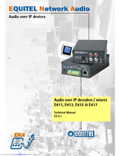 Equitel E413 Technical Manual