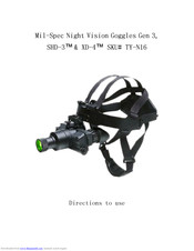 Yiwu Tianying Optical Instrument SHD-3 User Manual